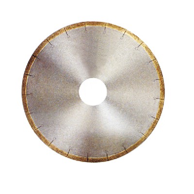 Welded ceramic cut saw blade